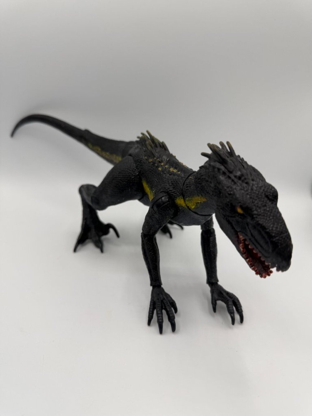 Mattel Jurassic World Poseable Indoraptor Action Figure Black Yellow